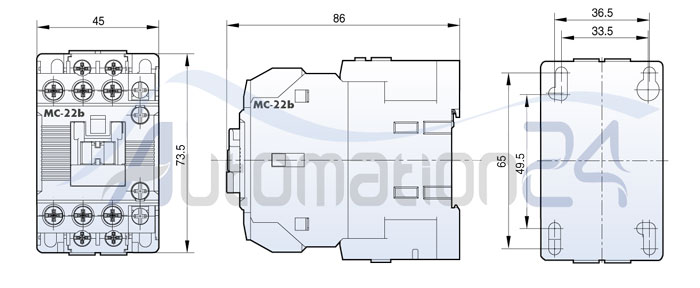 کنتاکتور LS مدل MC 22b بوبین 220 ولت کنتاکتور LS مدل MC 22b بوبین 220 ولت - فروشگاه اتوماسیون 24